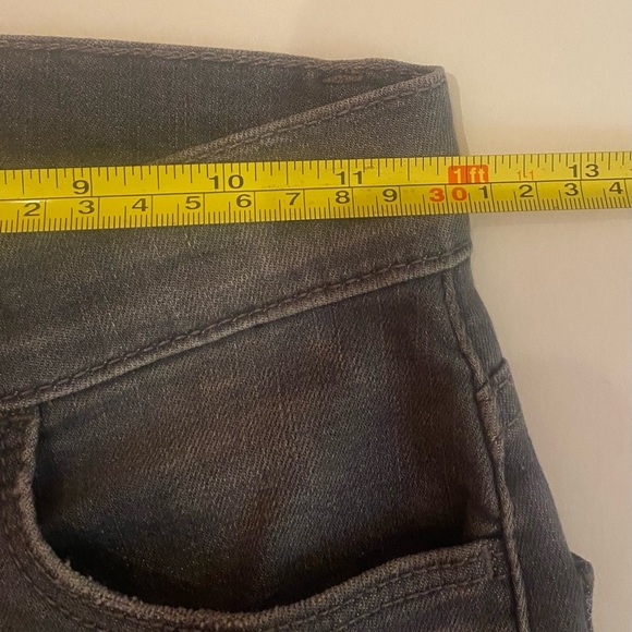 HUDSON BLAIR - high rise straight cropped jeans size 23 color- pedal casual NWOT - Picture 8 of 12